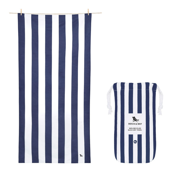 Dock & Bay Quick Dry Towel - Whitsunday Blue