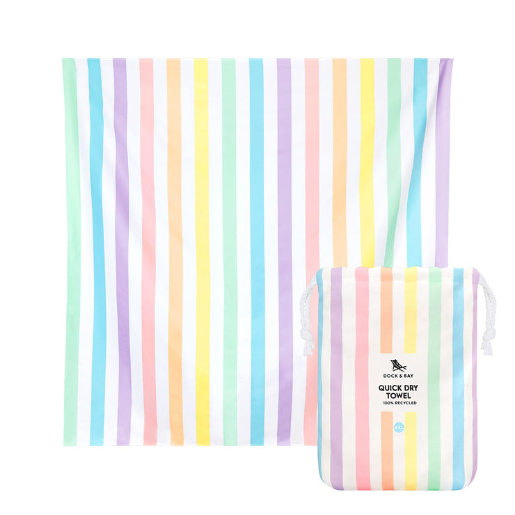 Dock & Bay Quick Dry Towel - Extra Extra Large  - Unicorn Waves